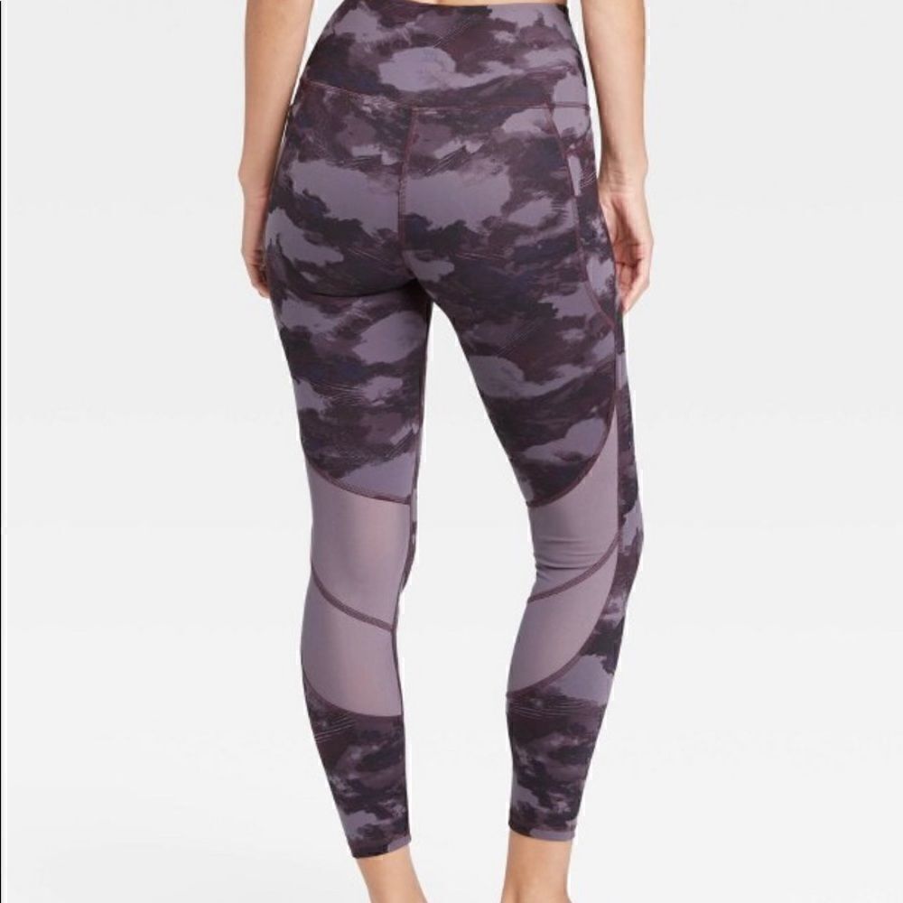 Target All In Motion Pants & Jumpsuits Contour Power 7/8 length Leggings Purple